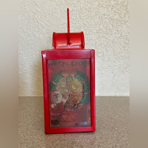 Christmas Hurricane Lamp - Sparkle Series - Picture 1 of 3